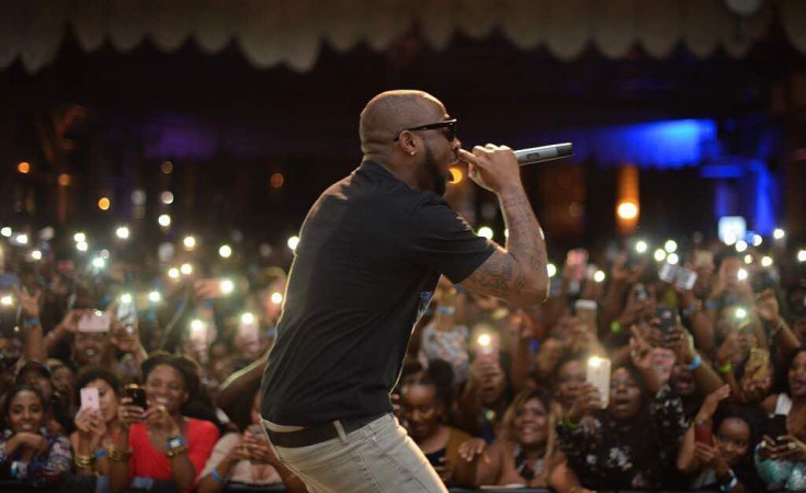 Davido in Rwanda
